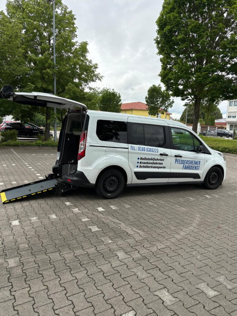 Rollstuhlfahrten Pfeddersheimer Fahrdienst Worms und Umgebung